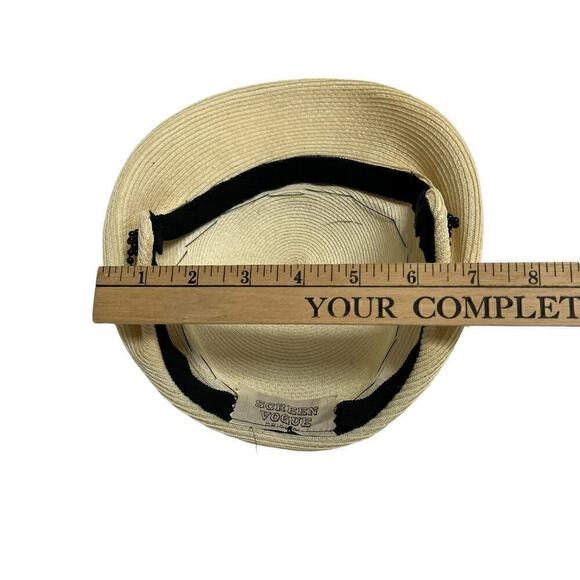 Vintage 1950\'s Screen Vogue Original Beret Style with Under Chin Tie Net main image 4